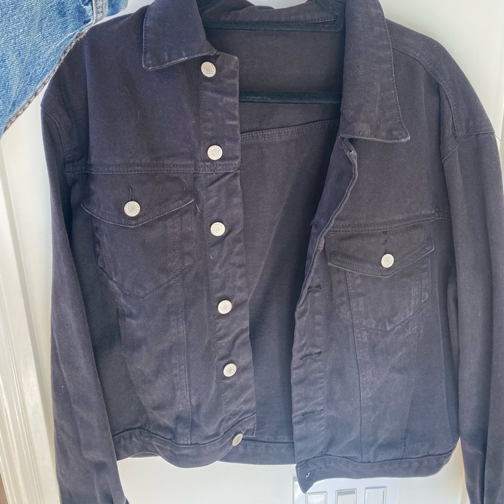 Brandy Melville Black Denim Jacket